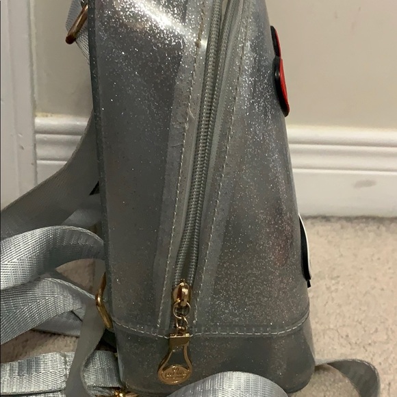Glittery Silver Backpack - Picture 4 of 5